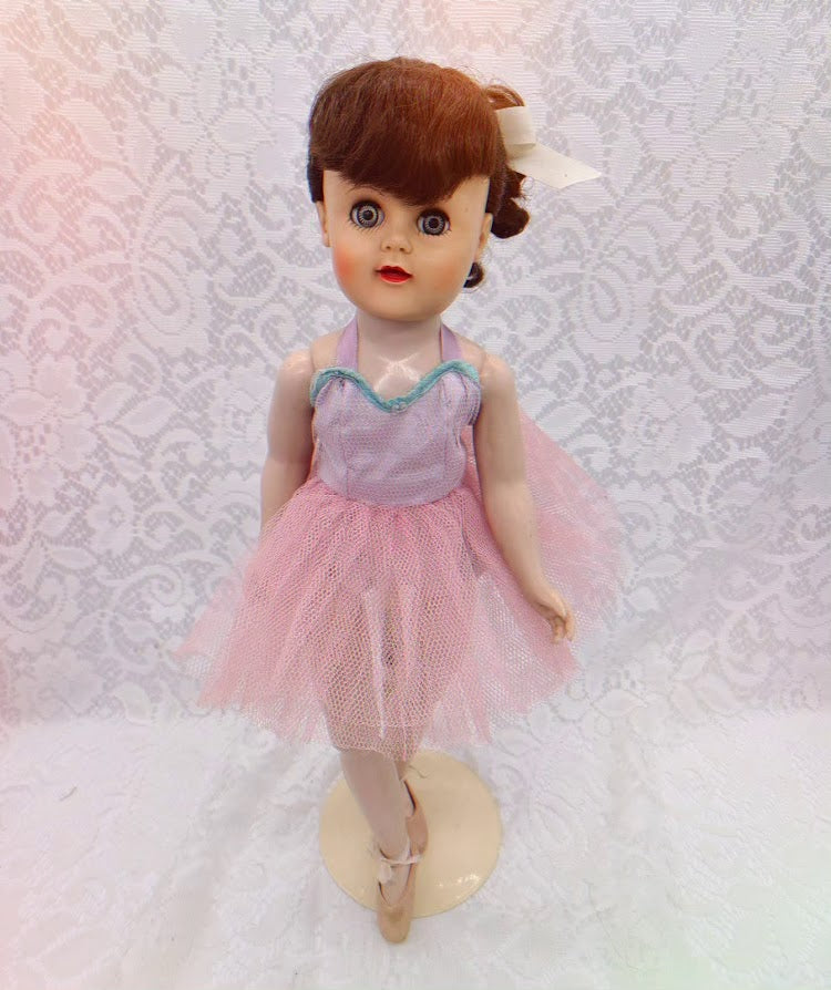 Carrie Haunted Doll ~ 18" Hard Plastic Jointed Ballerina 1950s ~ Paranormal ~ Insecure ~ Needs a Stable Home