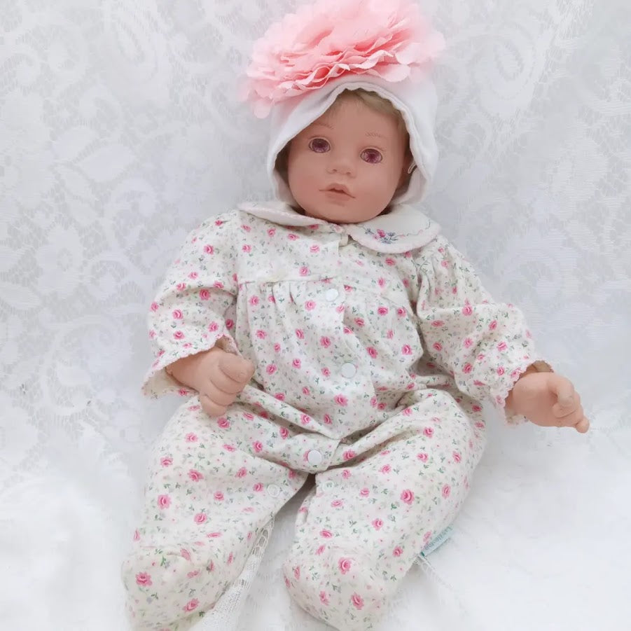 Hope Haunted Doll ~ 20" Silicone Infant PURPLE EYES ~ Paranormal ~ Sweet Kid ~ Cuddly ~ Needs LOVE and Family