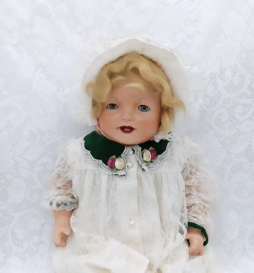 No Reserves Prue Haunted Doll ~ 28" HUGE Antique Composition Momma Doll Vessel ~ Paranormal ~ FAVORITE ~ Personal Collection ~ ACTIVE ~ LOUD