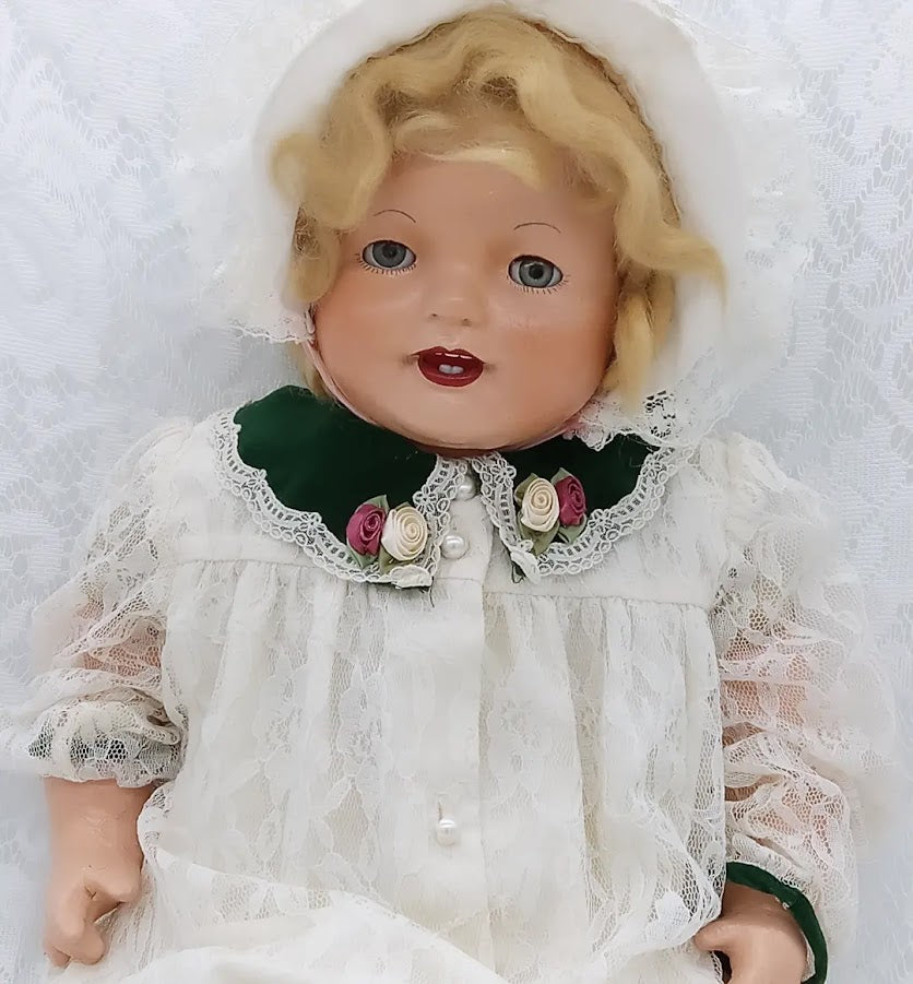 No Reserves Prue Haunted Doll ~ 28" HUGE Antique Composition Momma Doll Vessel ~ Paranormal ~ FAVORITE ~ Personal Collection ~ ACTIVE ~ LOUD