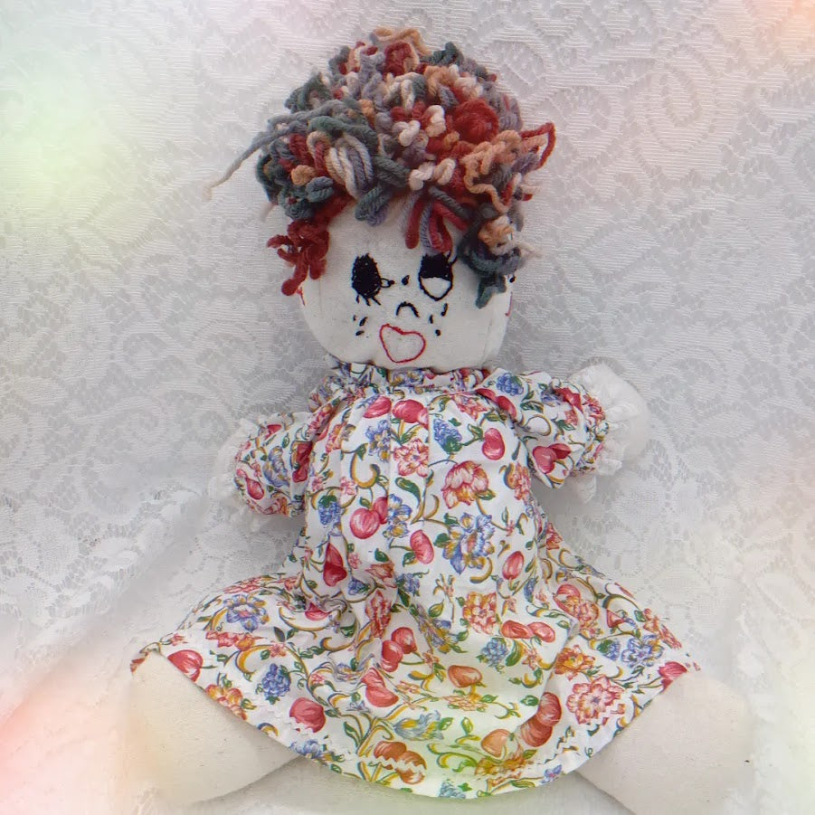 Nameless Haunted Doll (I call her June) ~ 18" FOUR-FACED Handmade Cloth Doll ~ CREEPY ~ Needs a New Home NOW ~ ACTIVE