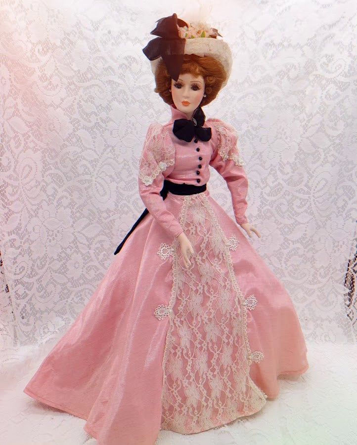 No Reserves Catherine Haunted Doll ~ 22" Large Fancy Victorian Gibson Girl Type Vessel ~ Paranormal ~ SPECIAL ~ Writer ~ Astrologer ~ Spiritualist ~ Historical Spirit