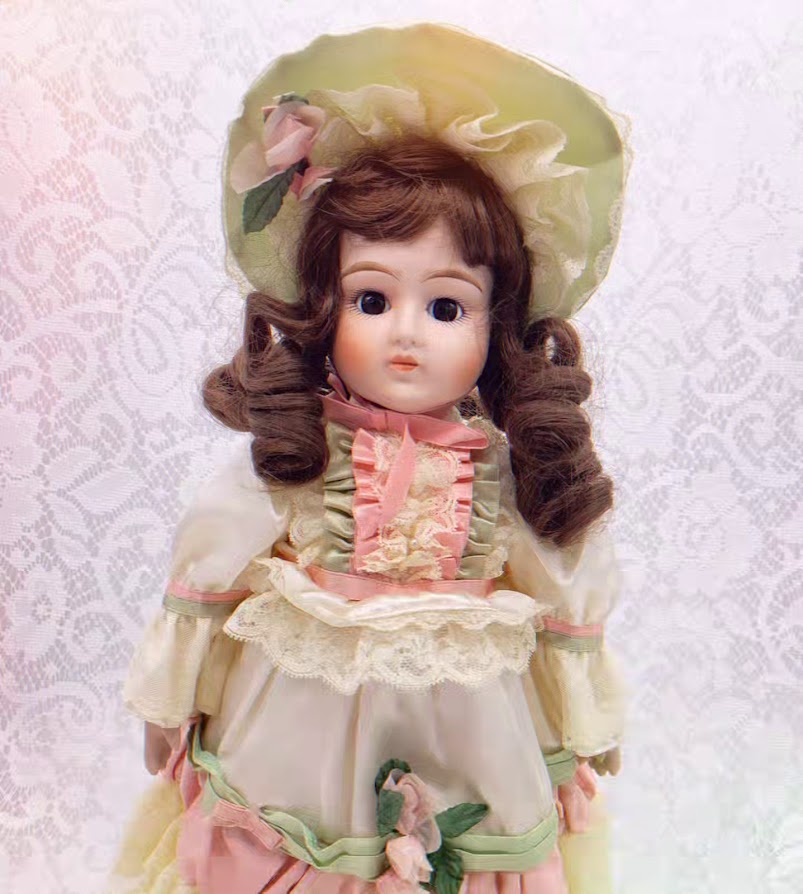 Reserved Kelly *pick up 10-20* Amelia Haunted Doll ~ 16" Signed Gorham MUSICAL Jumeau Reproduction ~ Paranormal ~ Amazing Child Spirit ~ Psychic ~ Gifted ~ Indigo Child