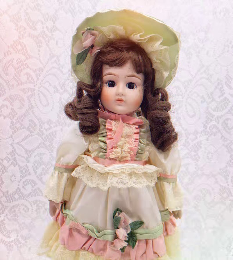 Reserved Julie 8/13 Amelia Haunted Doll ~ 16" Signed Gorham MUSICAL Jumeau Reproduction ~ Paranormal ~ Amazing Child Spirit ~ Psychic ~ Gifted ~ Indigo Child