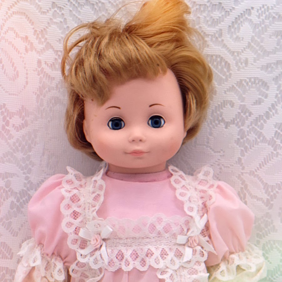 Gina Haunted Doll ~ 22" 1980s Sleepy Eye Vinyl Baby Doll with Cloth Body ~ Found in a Treatment Facility ~ Troubled Teen ~ Active Spirit