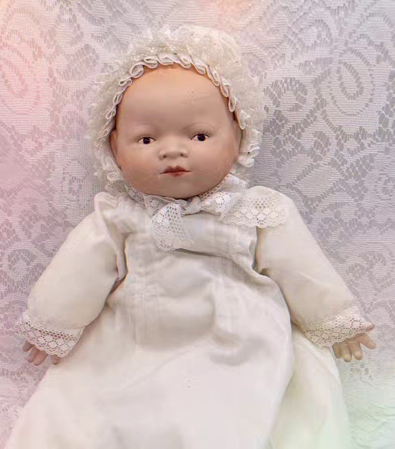 Hetta Haunted Doll ~ 18" OOAK Handmade Bisque Grace Putname German Bye Low Baby Vessel ~ Paranormal ~ Older Than You'd Think ~ HIGHLY Active