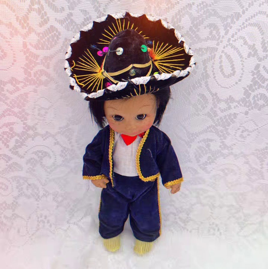 Chalino Haunted Doll ~ 14" Vinyl Mariachi Souviner Doll Vessel ~ Adult Male Spirit  ~ Paranormal ~ Highly Active ~ Music Trigger ~ LOUD ~ Speaks Spanish