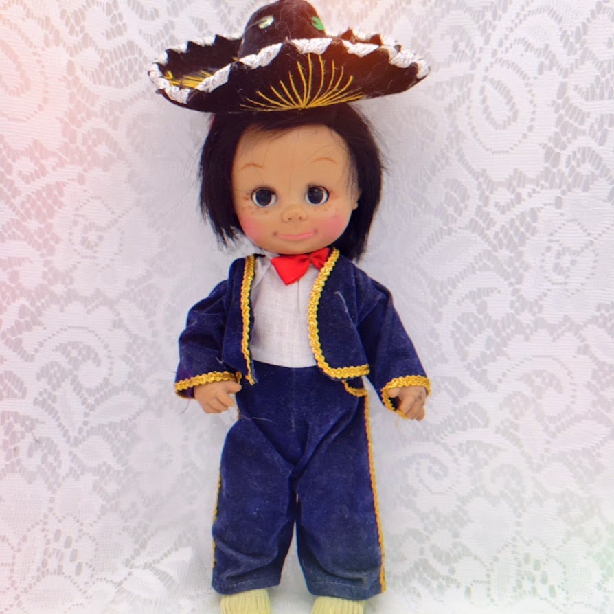 Chalino Haunted Doll ~ 14" Vinyl Mariachi Souviner Doll Vessel ~ Adult Male Spirit  ~ Paranormal ~ Highly Active ~ Music Trigger ~ LOUD ~ Speaks Spanish