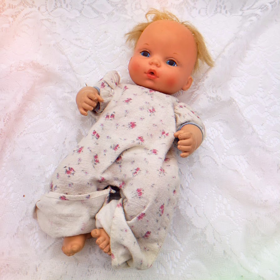 Reserved Audrey 8/13 Tanya Haunted Doll ~ 18" Vinyl Baby Drink & Wet Doll ~ Paranormal ~ Found in HAUNTED House ~ Clingy ~ Mysterious Energies ~ Lots of Doubt ~ MUST READ