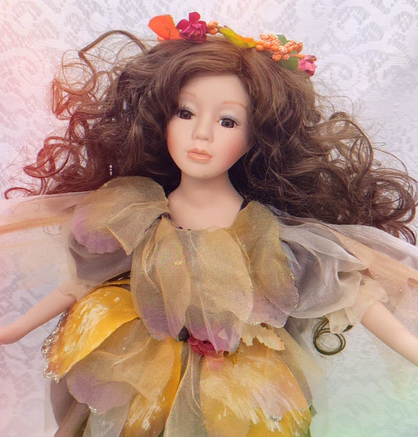 No Reserves Iliya Haunted Doll ~ 22" BIG!! Bigger Than Normal Sized OOAK Porcelain Fairy Fae Pixie Vessel ~ Paranormal ~ Samodiva ~ Bulgarian Forest Nymph ~ Dreams ~ Otherworldly