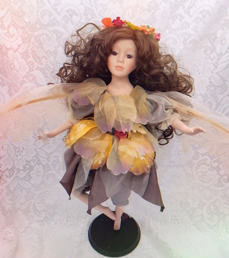 No Reserves Iliya Haunted Doll ~ 22" BIG!! Bigger Than Normal Sized OOAK Porcelain Fairy Fae Pixie Vessel ~ Paranormal ~ Samodiva ~ Bulgarian Forest Nymph ~ Dreams ~ Otherworldly