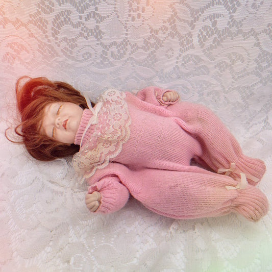 Baby Miranda Haunted Doll ~ 16" Bisque Handmade Newborn Baby Doll ~ Paranormal ~ Highly ACTIVE ~ Spooks People ~ Needs Parental Caregiver and Family Home