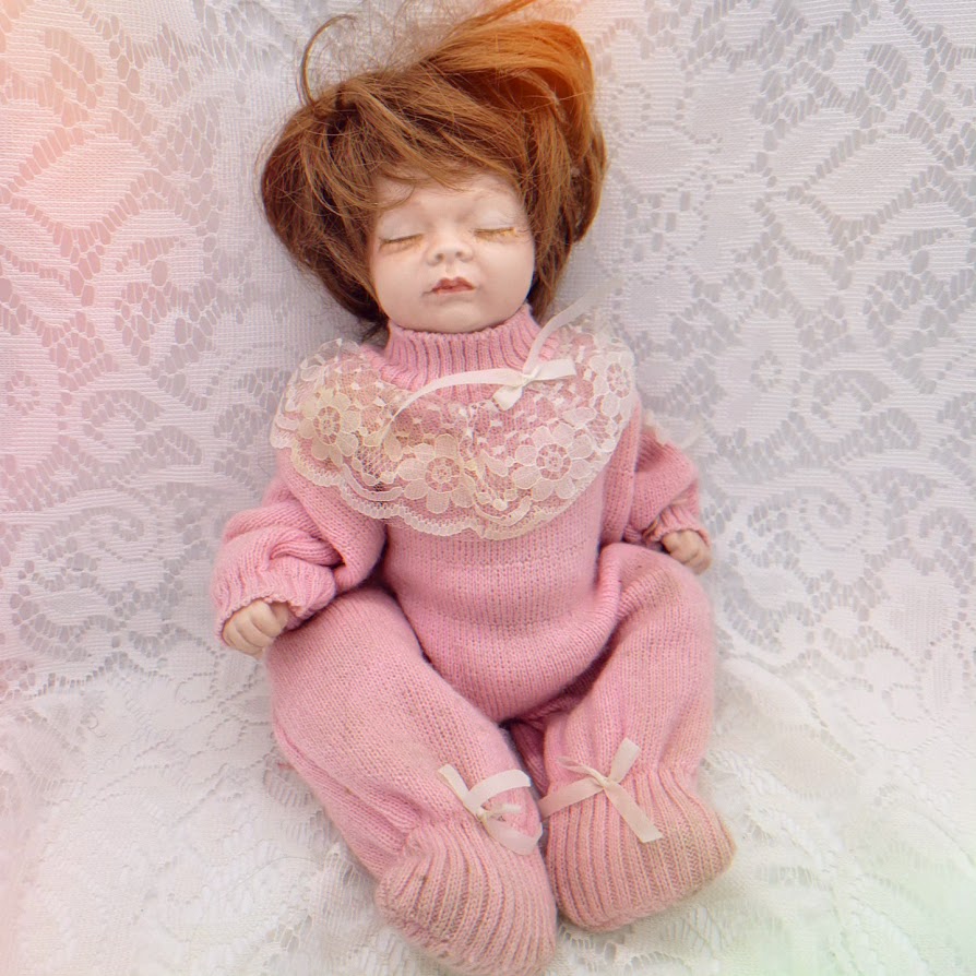 Baby Miranda Haunted Doll ~ 16" Bisque Handmade Newborn Baby Doll ~ Paranormal ~ Highly ACTIVE ~ Spooks People ~ Needs Parental Caregiver and Family Home