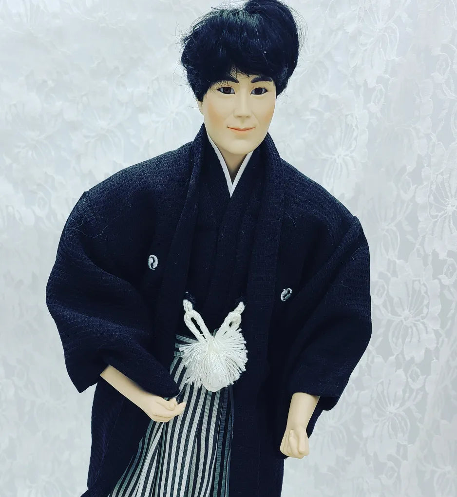 Rihan Haunted Doll ~ 20" Asian Japanese Porcelain Male Vessel ~ Paranormal ~ Gangster ~ Kyoto Yōkai (京妖怪, Kyō-yōkai)