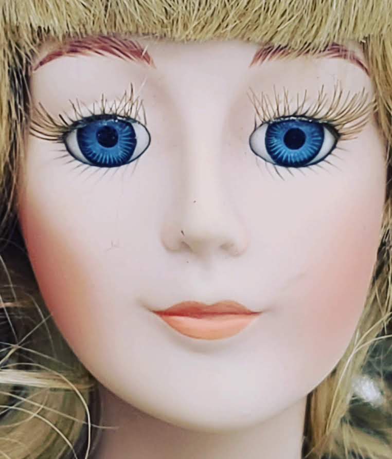Marian Haunted Doll ~ 18" Victorian Porcelain lady Vessel ~ Paranormal ~ Stuck in 1931 ~ Socialite Type ~ Drowned