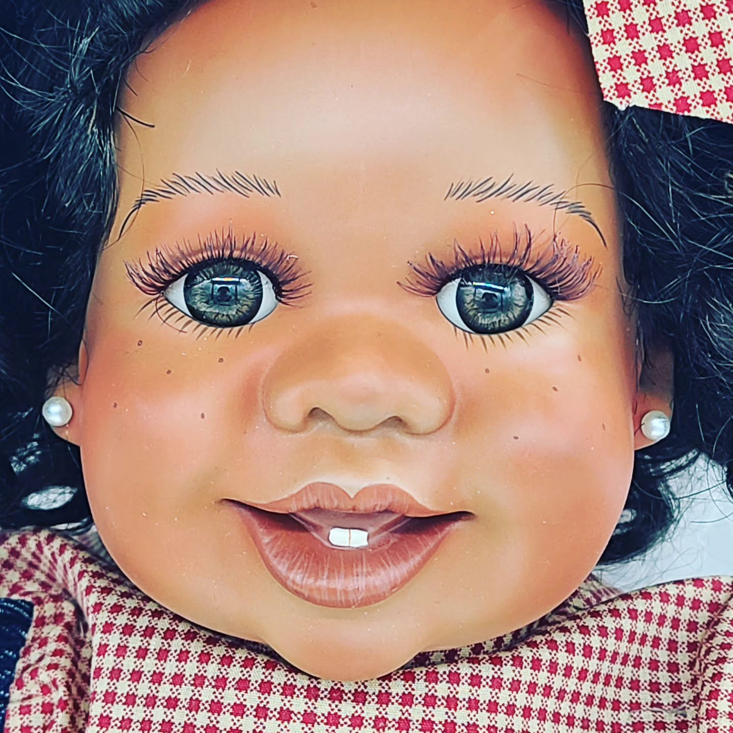 Ahadi Haunted Doll ~ 26" African American Porcelain Toddler Vessel ~ Guardian Spirit ~ Paranormal ~ Cherub ~ Angel Energies