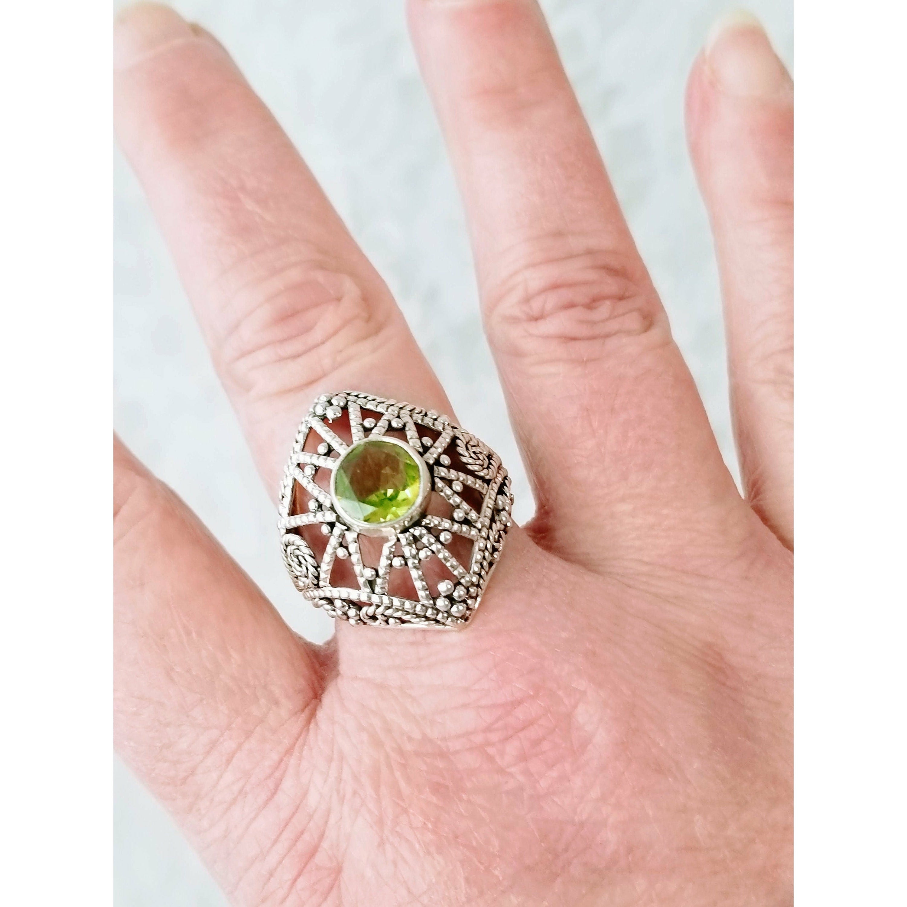 Victorian clearance filigree ring