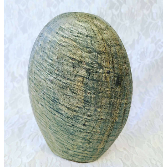 Gold Flash Labradorite Solid Stone Vase Crystal Healing Energy ~ Magician's Stone ~ Heavy!