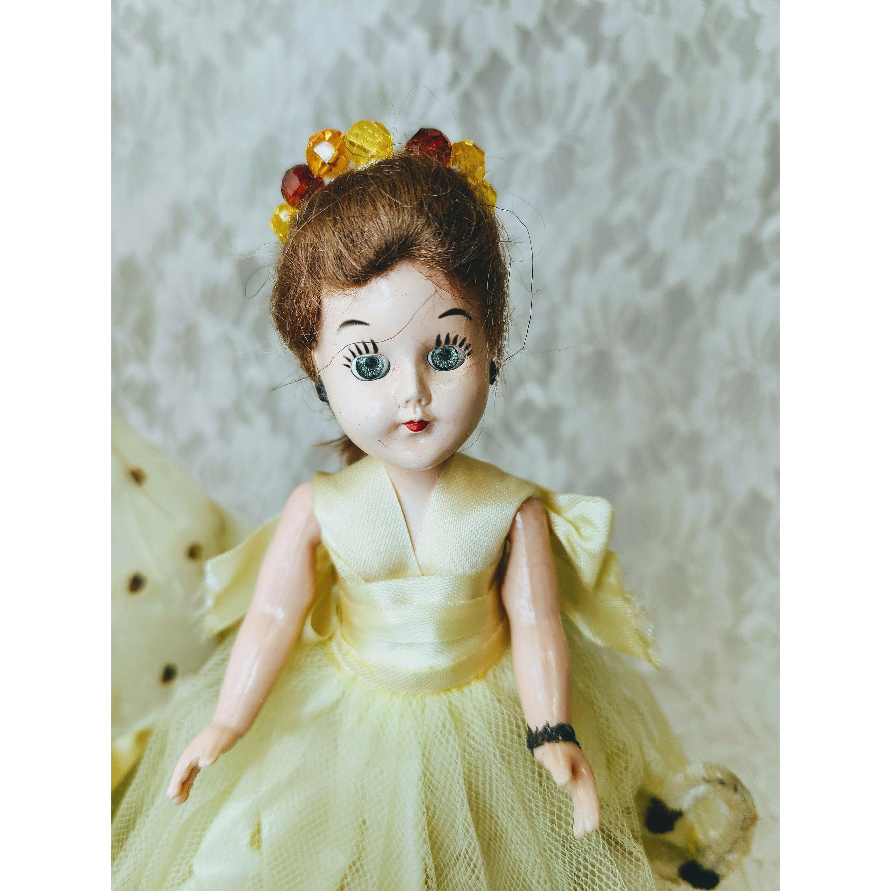 Vintage 50s Doll, Vintage 60s Doll, Distressed Doll, 50s Polish Doll, Vintage order Celluloid Doll, Collectable Vintage Doll, Vintage Cloth Doll