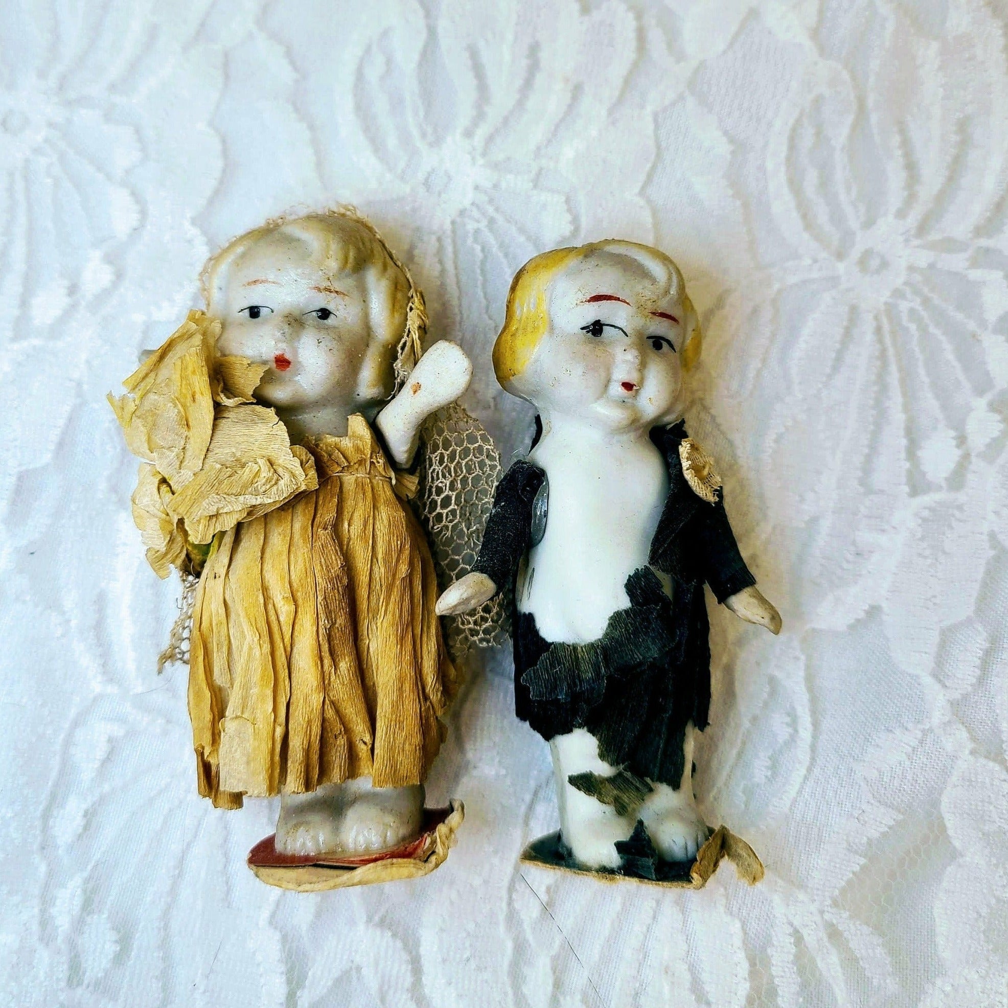 Antique wedding cheap dolls