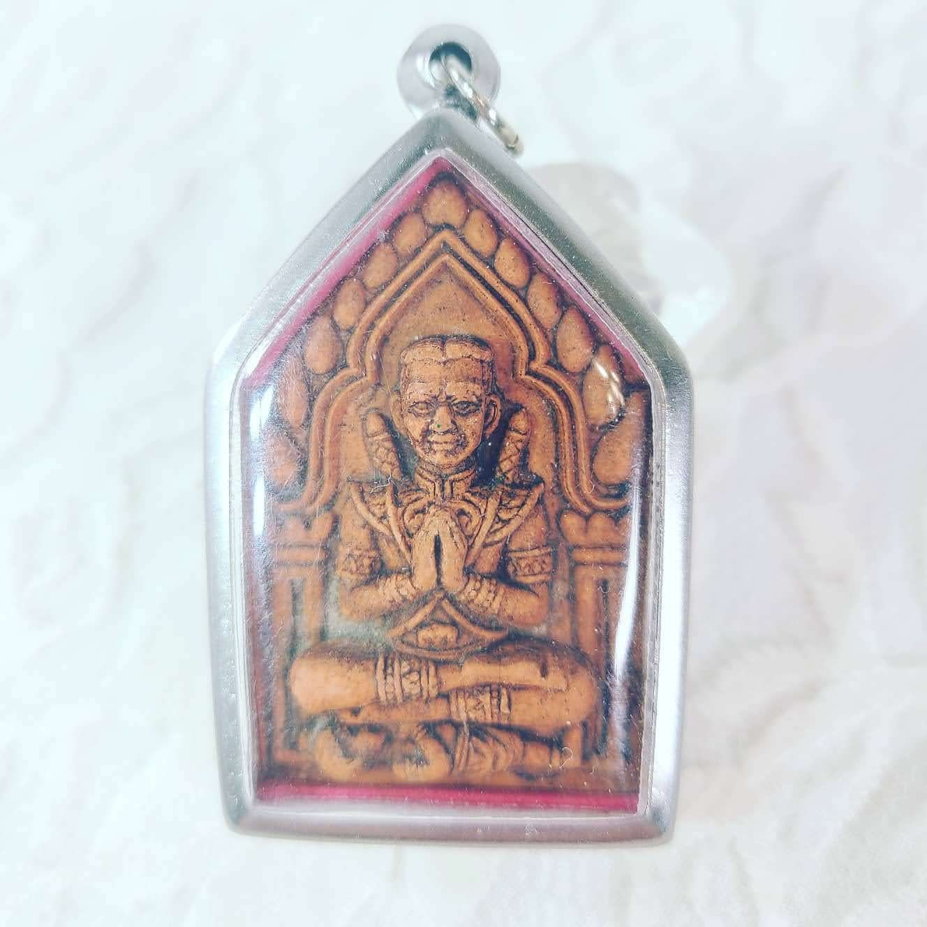 Mystical Blessed Thai Buddha Amulet Talisman for Health ~ Kuman Thong MONEY MAGNET ~ Ancient Terracotta Buddha Buddhist ~ WEIRD Must Read