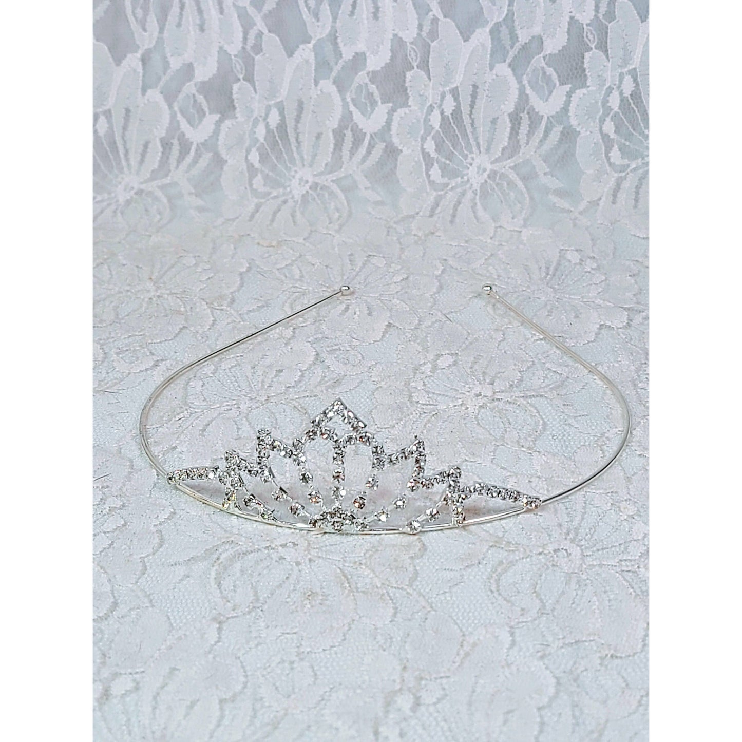 Lotus Flower Tiara Headband ~ Pageant Headdress ~ Fae Crown - 16th Birthday - Prom Tiara ~ Halloween ~ Wedding ~ Ren Faire ~ LARP ~ Fairy