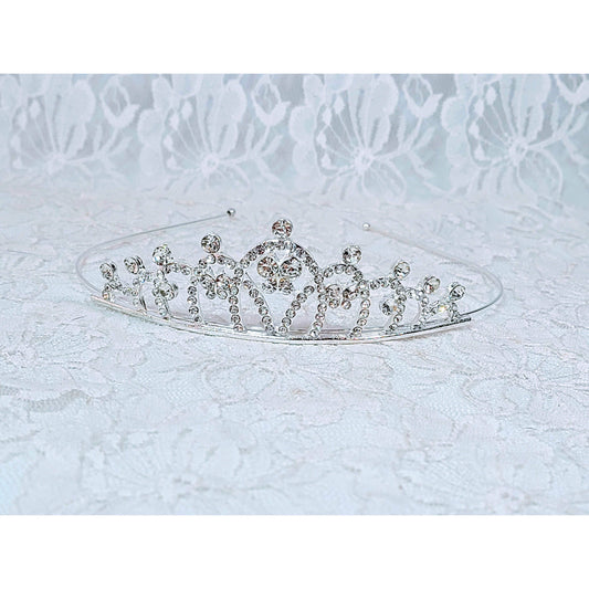 Traditional Pageant Tiara Headband ~ Winter Witch ~ Fae Crown - 16th Birthday Party - Prom Tiara ~ Halloween ~ Wedding ~ Ren Faire ~ LARP ~ Wedding ~ Ren Faire ~ LARP