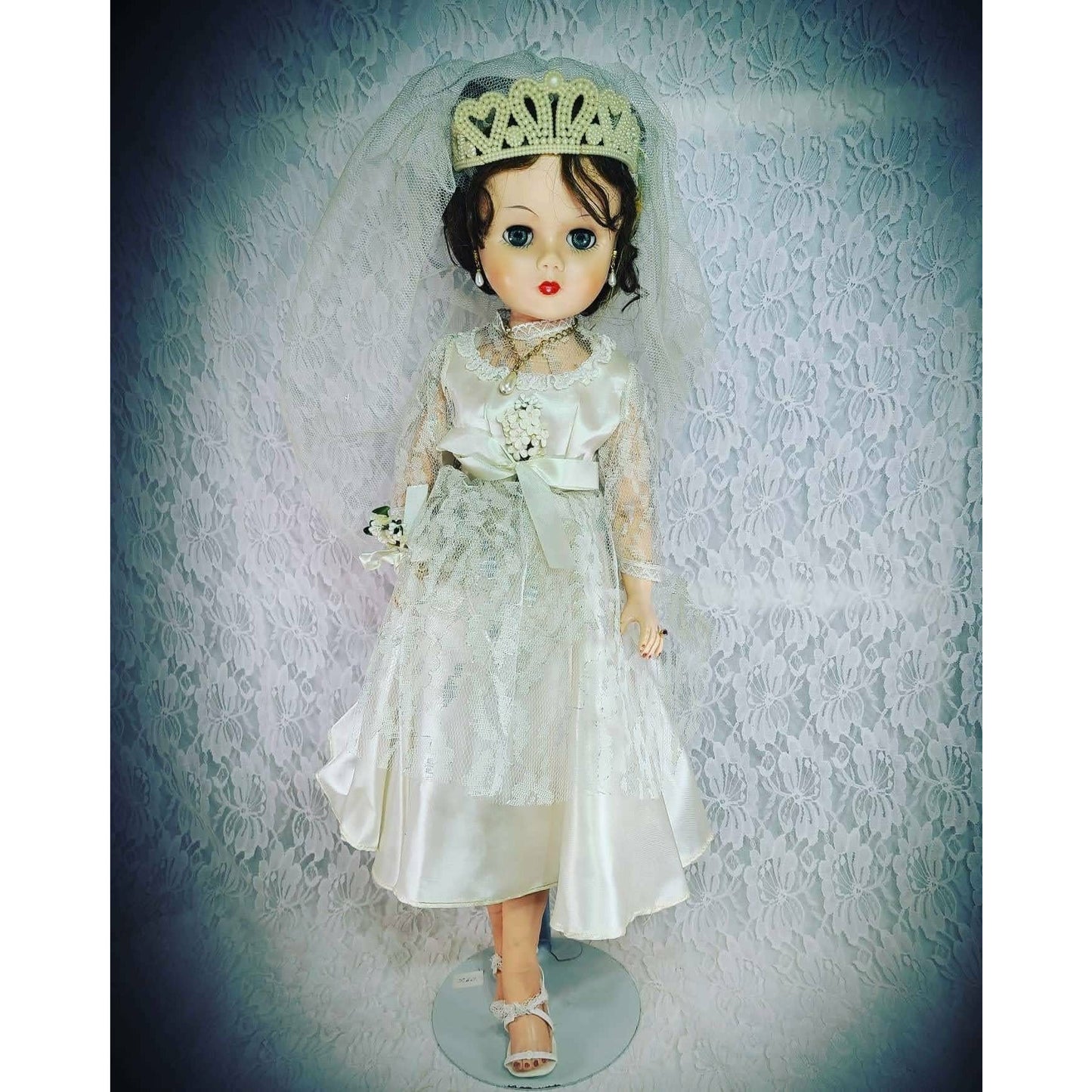 Haunted Doll ~ Cheri BIG 21" Vinyl Stuffed Grocery Store Bride Doll ~ Paranormal ~ Tormented Soul ~ Desperate for a Life